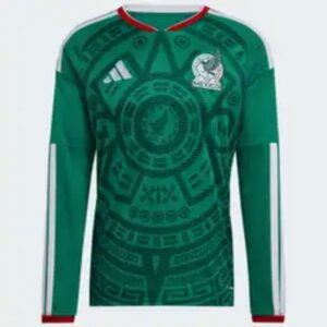 adidas Mexico 2026 Home Long Sleeve Jersey - Men's